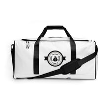 Load image into Gallery viewer, Get That Weight Up White Duffle bag