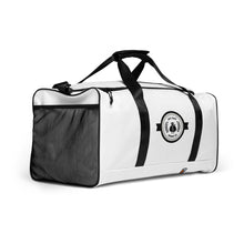 Load image into Gallery viewer, Get That Weight Up White Duffle bag
