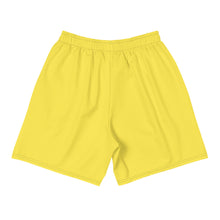 Load image into Gallery viewer, Get That Weight Up Men's Yellow Athletic Long Shorts