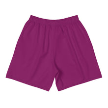 Load image into Gallery viewer, Get That Weight Up Men's Purple Athletic Long Shorts