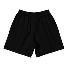 Load image into Gallery viewer, Get That Weight Up Men's Black Athletic Long Shorts