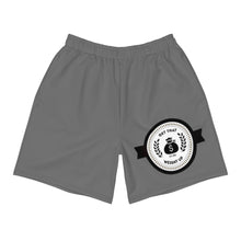 Load image into Gallery viewer, Get That Weight Up Men's Grey Athletic Long Shorts