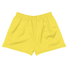 Load image into Gallery viewer, Get That Weight Up Women's Athletic Yellow Short Shorts