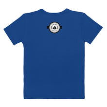 Load image into Gallery viewer, Get That Weight Up Women's Blue T-shirt