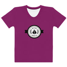 Load image into Gallery viewer, Get That Weight Up Women's Purple T-shirt