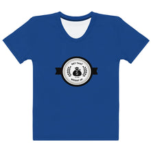 Load image into Gallery viewer, Get That Weight Up Women's Blue T-shirt