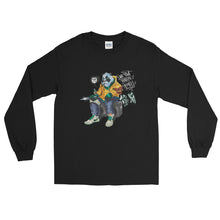 Load image into Gallery viewer, Hip Hop Panda Warrior Long Sleeve Shirt