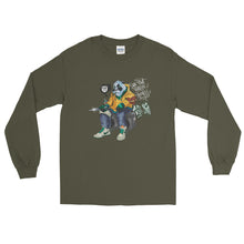 Load image into Gallery viewer, Hip Hop Panda Warrior Long Sleeve Shirt
