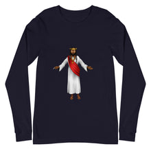 Load image into Gallery viewer, BLACK GESUS Unisex Long Sleeve Tee