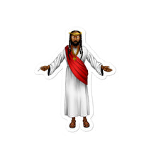 Load image into Gallery viewer, Black Gesus Bubble-free stickers