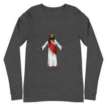 Load image into Gallery viewer, BLACK GESUS Unisex Long Sleeve Tee