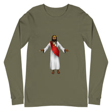 Load image into Gallery viewer, BLACK GESUS Unisex Long Sleeve Tee