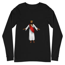 Load image into Gallery viewer, BLACK GESUS Unisex Long Sleeve Tee