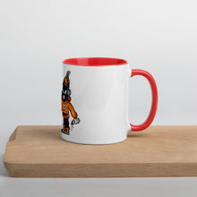 Load image into Gallery viewer, Mascot Mug with Color Inside