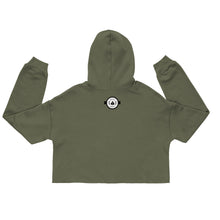 Load image into Gallery viewer, Get That Weight Up Women’s Crop Hoodie