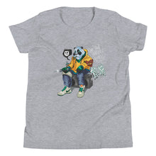Load image into Gallery viewer, Hip Hop Panda Warrior Youth Short Sleeve T-Shirt