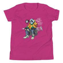 Load image into Gallery viewer, Hip Hop Panda Warrior Youth Short Sleeve T-Shirt