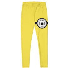 Load image into Gallery viewer, Get That Weight Up Yellow Leggings

