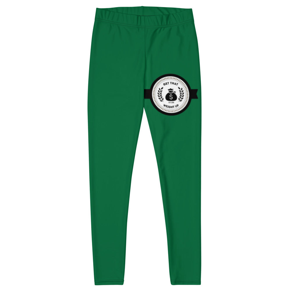 Get That Weight Up Green Leggings