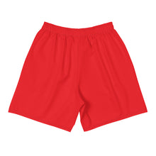Load image into Gallery viewer, Get That Weight Up Men&#39;s Red Athletic Long Shorts
