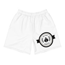 Load image into Gallery viewer, Get That Weight Up Men&#39;s Athletic White  Long Shorts
