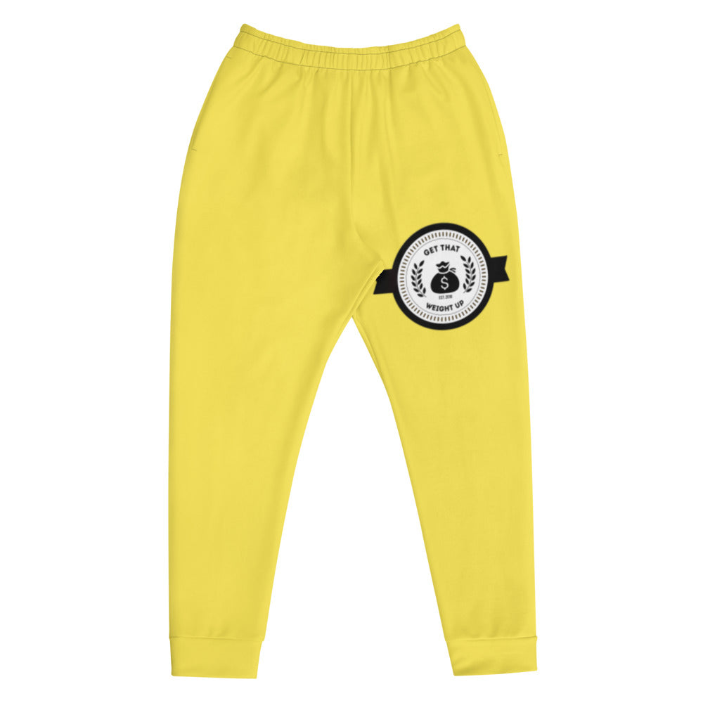 Get That Weight Up Yellow Men's Joggers