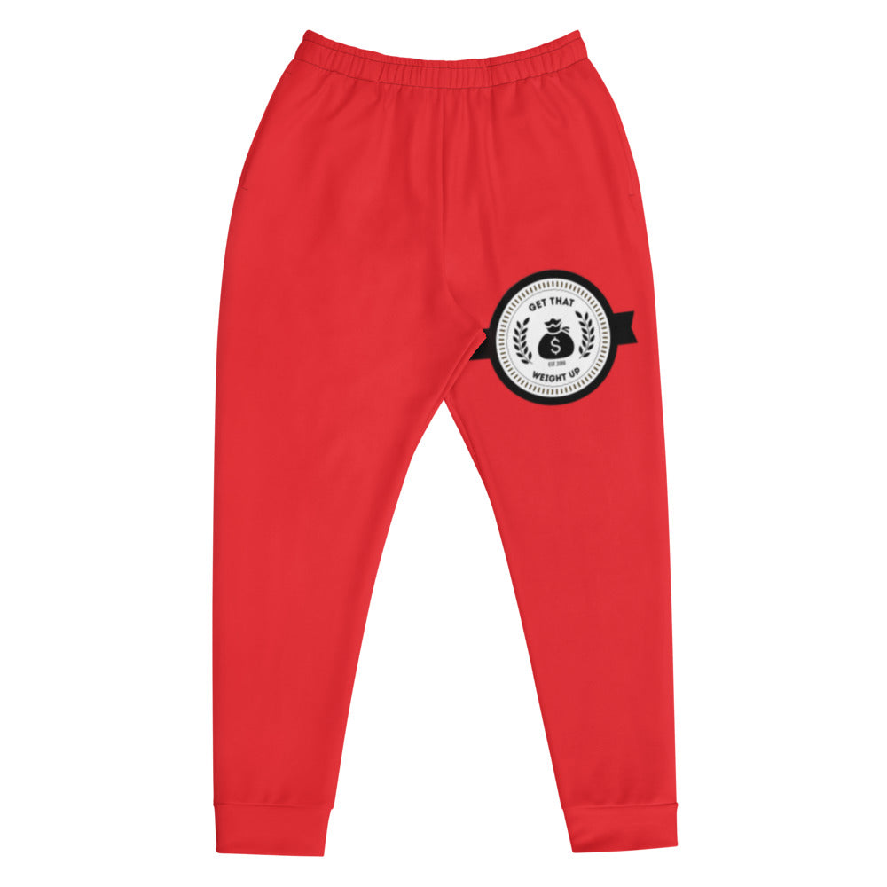 Get That Weight Up Red Men's Joggers