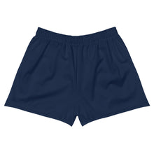Load image into Gallery viewer, Get That Weight Up Women&#39;s Athletic Navy Short Shorts
