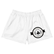 Load image into Gallery viewer, Get That Weight Up Women&#39;s Athletic White  Short Shorts
