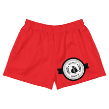 Load image into Gallery viewer, Get That Weight Up Women&#39;s Athletic Red Short Shorts
