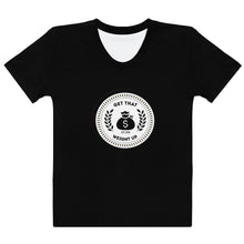 Load image into Gallery viewer, Get That Weight Up Women&#39;s Black T-shirt
