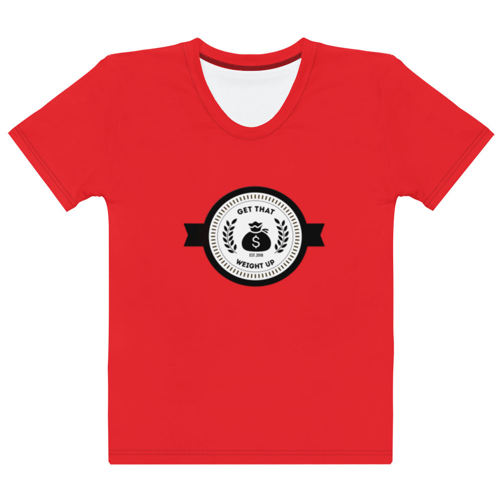 Get That Weight Up Women's Red T-shirt
