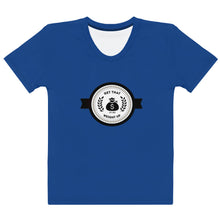 Load image into Gallery viewer, Get That Weight Up Women&#39;s Blue  T-shirt

