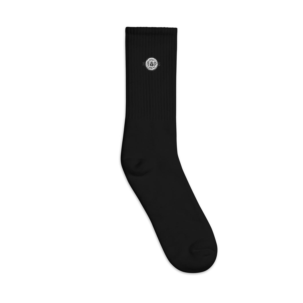 Get That Weight Up Embroidered socks