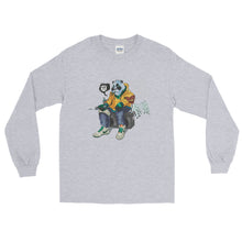 Load image into Gallery viewer, Hip Hop Panda Warrior Long Sleeve Shirt
