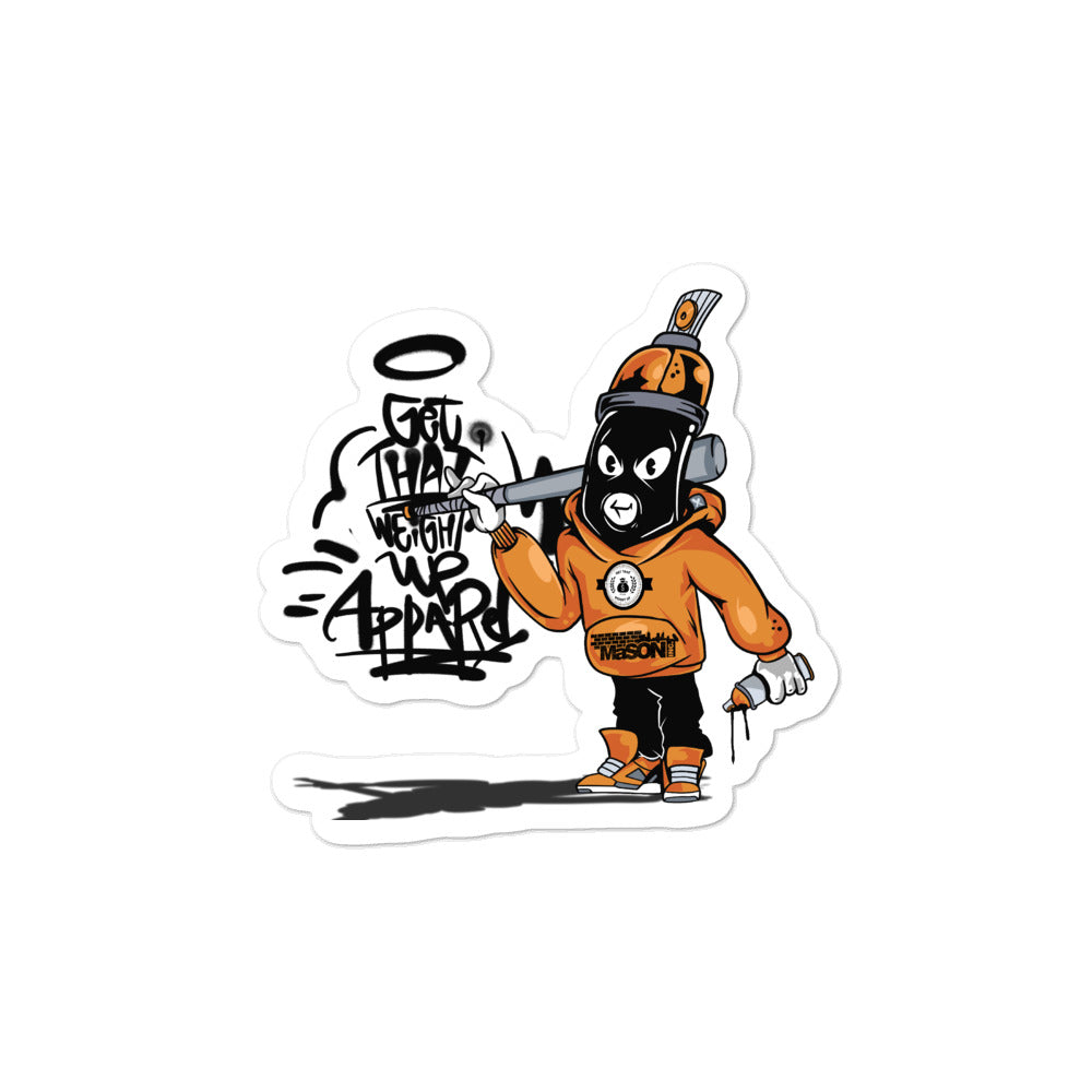 Mascot Bubble-free stickers