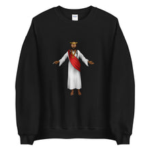 Load image into Gallery viewer, Black Gesus Unisex Sweatshirt

