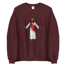 Load image into Gallery viewer, Black Gesus Unisex Sweatshirt
