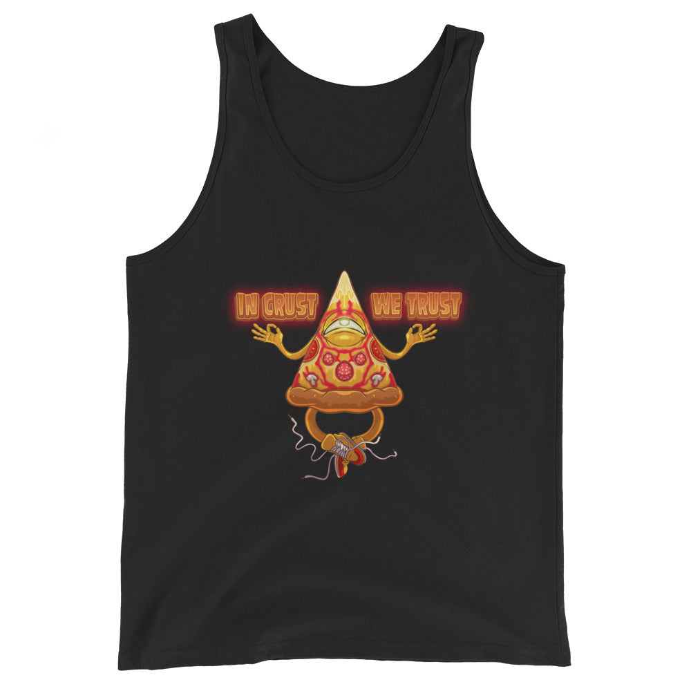 In Crust We Trust Unisex Tank Top